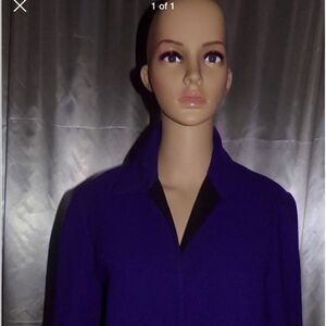 Studio I Purple Lined Blazer sz. 10